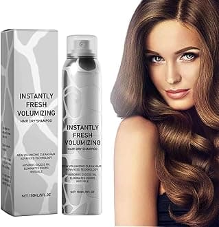 Volumizing Dry Shampoo Spray, Natural Dry Shampoo Volume, Refreshing and Non-Greasy (1 Piece)