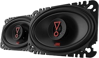 Stage 36427-4" x 6" 2 Two-Way Car Audio Speaker, Black