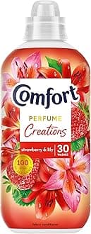Perfume Creations Strawberry & Lily Fabric Conditioner with Motion-Activated Fragrance Technology 100 Days of Freshness 30 washes (900 ml)
