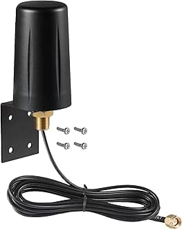 Outdoor 7dBi Dual Band 2.4GHz 5GHz 5.8GHz Long Range WiFi Booster Antenna for WiFi Router Hotspot Network Devices PC Security IP Camera Internet WiFi6 Desktop PC USB Adapter Card, Eifagur