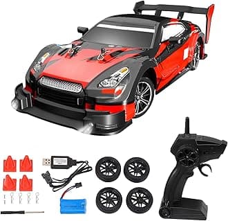 GoolRC RC Drift Car 1/16 RC Car Remote Control Car 2.4GHz 4WD 30km/h RC Race Car High Speed Kids Gift RTR RC Cars for Boys Waterproof Electric Car Toy Car