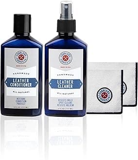Cobbler's Choice Leather Cleaner, Conditioner, and 2x Polishing Cloth