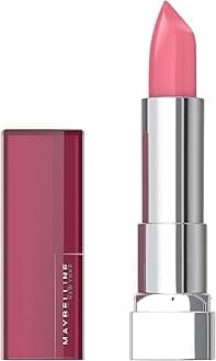 Maybelline Color Sensational Lipstick, Lip Makeup, Cream Finish, Hydrating Lipstick, Pink Sand, Pink,1 Count