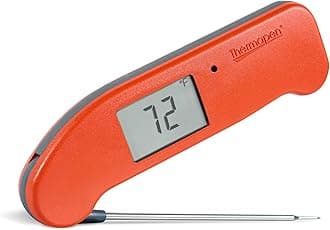 ThermoWorks Thermapen ONE, No. 1 Recommended Instant-Read Thermometer - Cayenne Pepper Red