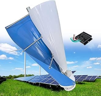 12000W Vertical Wind Power Turbine Generator Kit,12V/24V/48V Portable Maglev Wind Turbine Generator with Charge Controller for Boats Cabins Mobile Homes,D-12V