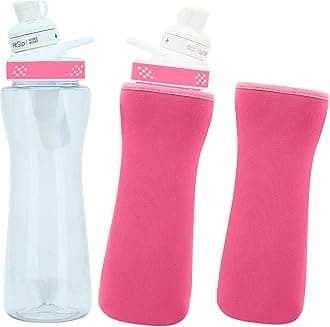 2pcs Sleeve for 32oz Cirkul Water Bottle, Neoprene Sleeve Compatible with Plastic & Stainless Steel Bottles, Protective Cover to Keep Water Cold & Protect Bottle