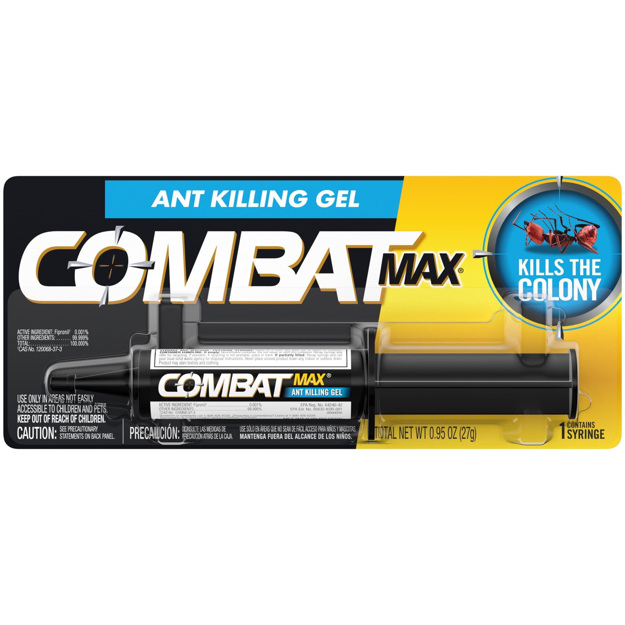 Combat Indoor and Outdoor Ant Killing Gel, 27 Gram