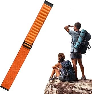 Alpine Loop Bicep Band Compatible with Whoop 4.0, Nylon Ankle/Arm Strap for Men Women, Adjustable 10.23"-16.9", 40cm