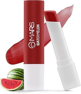 Aqua Splash Tinted Lip Balm Enriched with Shea Butter, Jojoba Oil, Vitamin-E & Cocoa Extract | Repair Chapped Lips | Non-Sticky, Moisturising & Nourishing (3.0 gm) (08-WATERMELON)