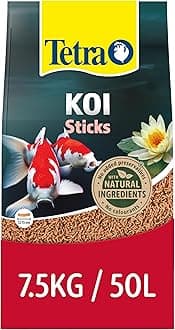 Tetra Koi Pond Fish Food Sticks 7.5kg - biologically balanced for koi fish