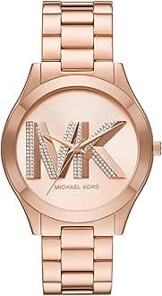 Michael Kors Slim Runway Rose Gold Watch MK4733