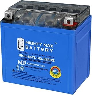 Mighty Max Battery YTZ7S GEL -12 Volt 6 AH, GEL Type, 130 CCA, Rechargeable Maintenance Free SLA AGM Motorcycle Battery