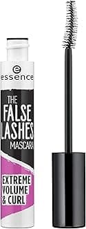 | The False Lashes Mascara Extreme Volume and Curl | Vegan & Paraben Free | Cruelty Free - Black