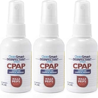 CleanSmart CPAP Disinfectant Spray to Go, 2 oz Travel Bottle, (Pack of 3)