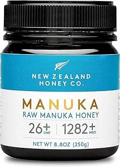 Raw Manuka Honey UMF 26+ / MGO 1282+ | 8.8oz, Authentic UMF & MGO Certified, Traceable Hive to Home