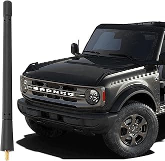 VOFONO Short Antenna Compatible with 2019 2020 2022 2023 2024 Ford Bronco, Antenna Replacement Upgrade Car Radio Reception Bronco Accessories