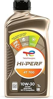 TotalEnergies-Hi-Perf 4T 700 10W-30 | API SN, JASO MA2 | 4-Stroke Semi Synthetic Engine Oil for Bikes- 1L