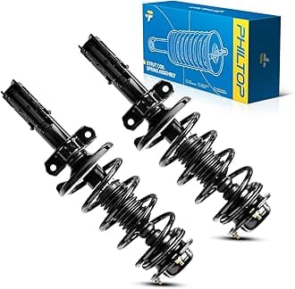 PHILTOP Front Struts Shock Absorber Fit For Cobalt 2005-2010, G5 2007-2009, HHR 2006-2011, Complete Struts with Coil Spring Assembly, Quick Suspension Loaded Struts 172179L/172179R 2 PCS