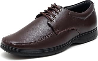 SHOOZLeather Lace Up Formal Shoes for Men