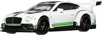 Hot Wheels Premium Car Culture Collectible Toy Car, 1:64 Scale Die-Cast Bentley Continental GT3, Race Day Vehicle with Real Riders Tires