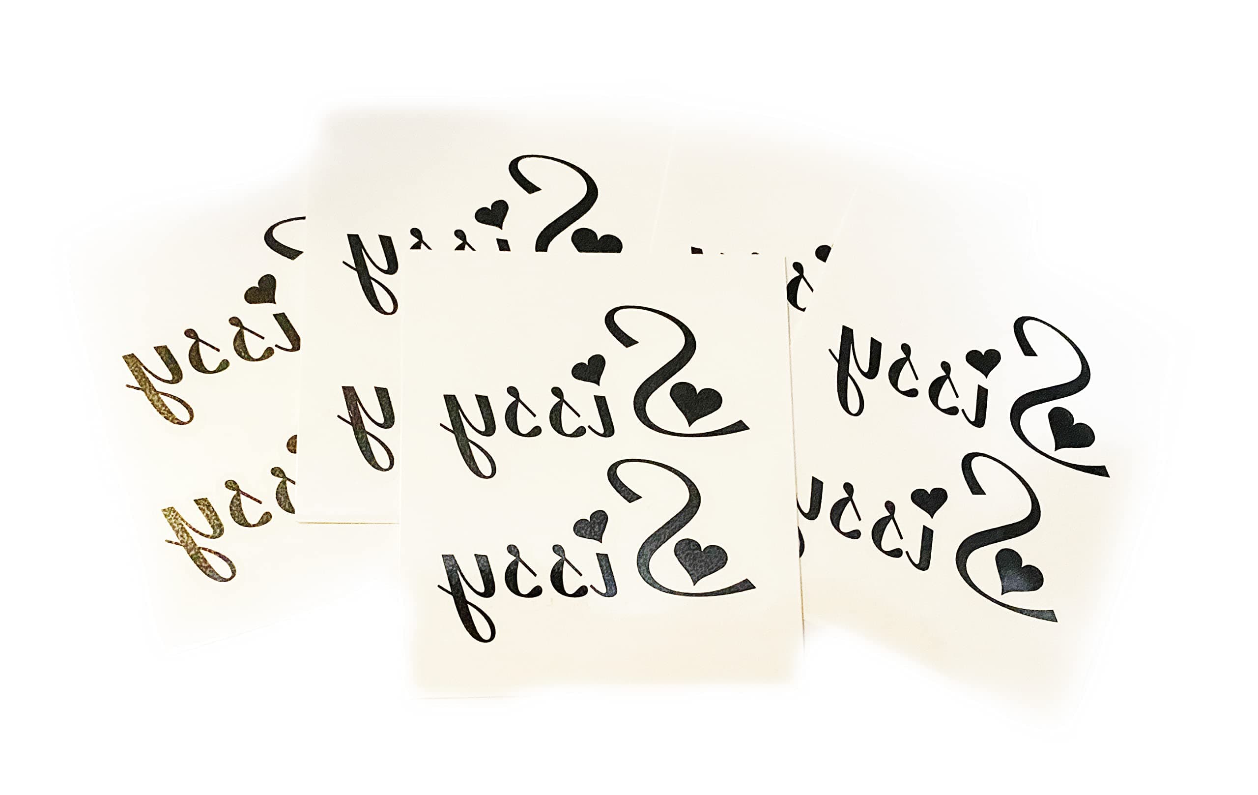 Stuff 10pc Sissy Temporary Tattoo