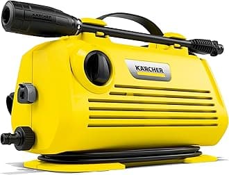 Kärcher Pressure Washer K 2 Horizontal, Vario Power Spray Wand - for Cars, Decks, Driveways, Siding, Patios, max. 2000 PSI 1.2 max. GPM