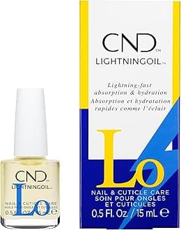 LIGHTNINGOIL, Lightning-fast absorption & hydration, nail & cuticle care, 0.5 fl oz