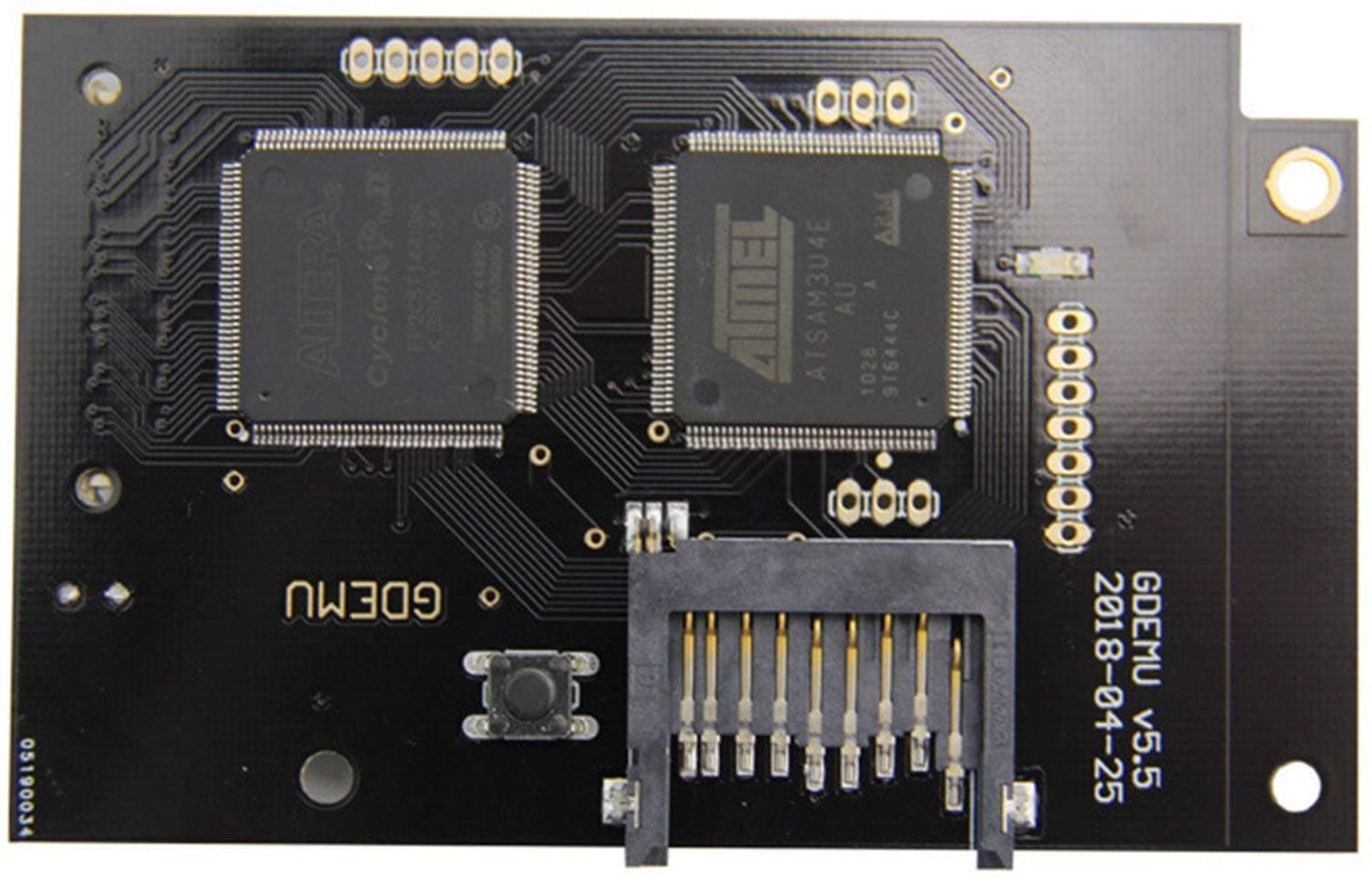 QINGYANew Version SEGA DC Game Machine GDEMU Optical Drive Simulation Board for VA1 SEGA Dreamcast DC Game Machine The Second Generation Built-in Free Disk (GDEMU Optical Drive Simulation Board)