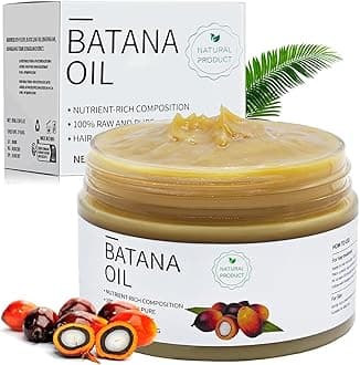 Dr. Sebi's Pure Natural Batana Oil from Honduras - Organic Hair Growth & Scalp Repairing Mask