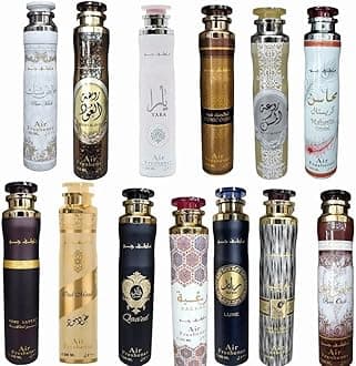Oud Air Freshener, Luxury Dubai Arabic Room Spray, Long-Lasting Fragrance, 300ml x 1 Pack (Ameerat Al Arab Prive Rose)