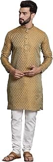 SOJANYA Men Kurta Pyjama Set