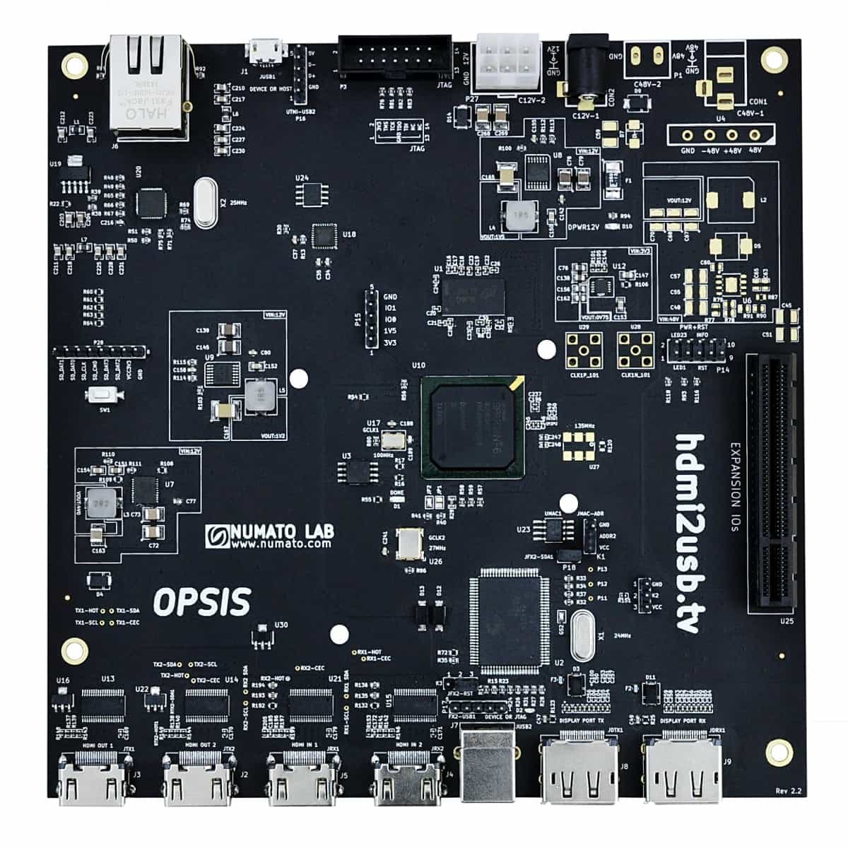 NUMATO LAB Opsis: FPGA-Based Open Video Platform