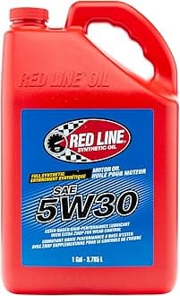 Red Line (15305) 5W30 Motor Oil - Full-synthetic Ester Formula Car Engine Oil - 1 Gallon