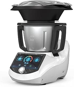 ChefRobot Kitchen Food Processor Robot Smart All-In-One Cooker,Chopper,Steamer,Juicer,Blender,Boil,Knead,Weigh, Multi-Functional Self-Cleaning with Guided Recipes,WiFi Built-In,App Control,CR-6
