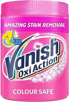 Oxi Action Colour Safe Stain Remover Powder for Clothes 1Kg, 1st Time Amazing Stain Removal Even In 30°C Cold Wash, Lifts Tough Stains, Chlorine-Free Formula, Safe On Everyday Fabrics