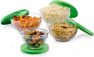 Libbey 4pc Mixing Bowl Set with Lids