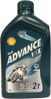 Advance VSX 2, Semi-Synthetic 2-Stroke Motorcycle Engine Oil, 1 L