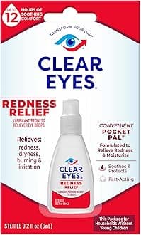Clear Eyes Redness Relief Handy Pocket Pal, 0.2 Fluid Ounce