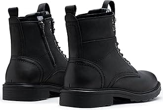 Vostey Mens Boots Motorcycle Casual Boots for Men Zipper Fashion Chukka Boots Mens