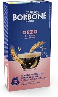 Soluble Barley Coffee - 60 Capsules (6 packs of 10) - Compatible with Nespresso®* Coffee Machines for domestic use