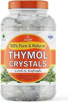 AAAL 100% Pure Thymol Crystals Food Grade And Edible 250 GM/Freshness Sealed Pack (JAR, 250 GM)