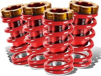 DNA Motoring COIL-HC88-T11-RD Coil Over Sleeve Kits