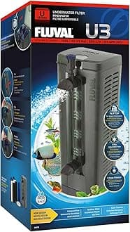 U3 Underwater Filter – Designed for Freshwater and Saltwater Aquariums, Also Ideal for Terrariums and Turtle Tanks