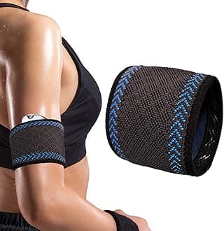 Diabetes Arm Band for Insulin Pod Monitoring Systems - Omnipod Dexcom Protects Insulin Pod - Washable and Reusable Replace Adhesive Patches Tape (XS, Blue)