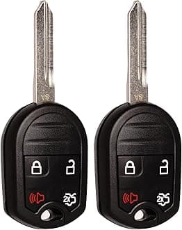 Key Fob Replacement Fits for CWTWB1U793 Ford Explorer 2001-2015 Mustang 2005-2014 Expedition 2003-2017 Edge Focus Lincoln Mercury Sable 2000-2009 Mazda Keyless Entry Remote 2 Sets