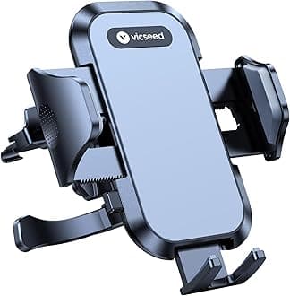 VICSEED Phone Holder for Car [Case Friendly] Ultra Stable Car Phone Holder Mount Air Vent Car Cell Phone Mount Compatible with iPhone 12 11 Pro Max XS SE X XR Galaxy S20 S10 S9 Note 20+ 10+ All Phone