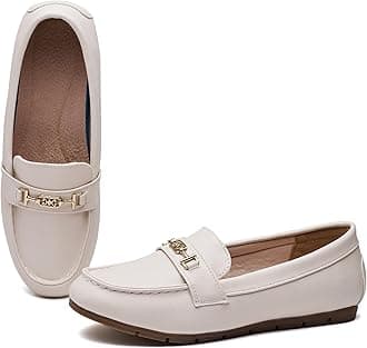 Loafers for Women Comfortable Slip On Flats with Memory Foam Insole for Daily Wearing