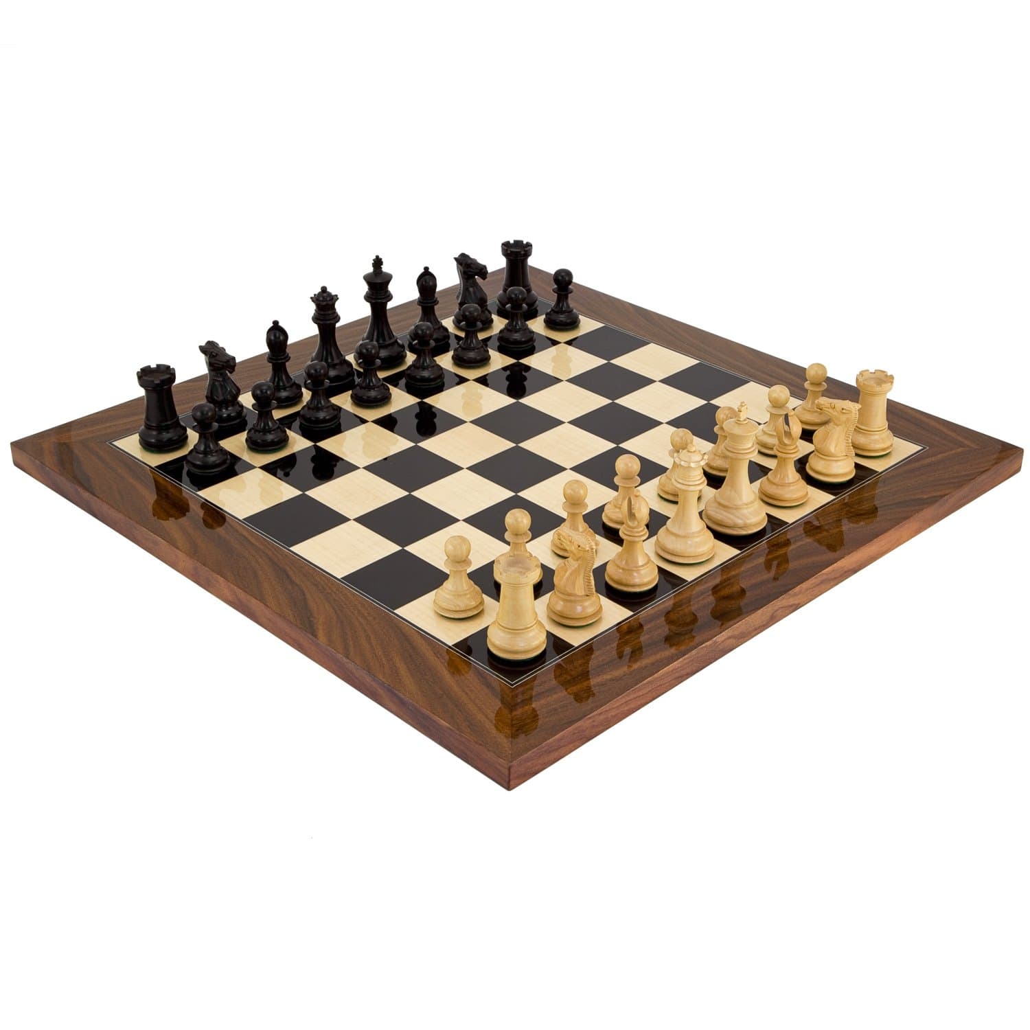The Elegant Palisander Chess Set