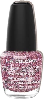 L.A. Colors Craze Nail Polish, Cocktail, 0.44 Fluid Ounce by L.A. Colors