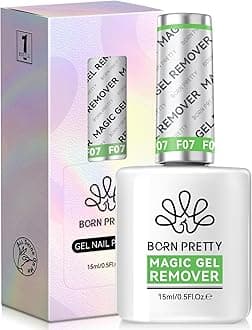 BORN PRETTY 15ml Gel Nail Remover Magic Gel Nail Off Nail Remover Easy and Fast Peel Off Gel Self Nail Gel Nail Off